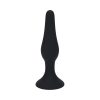 Levelz Slim Silicone Anal Plug Small Black