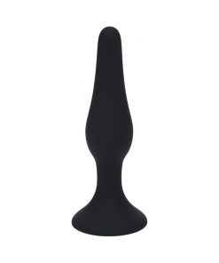 Levelz Slim Silicone Anal Plug Small Black