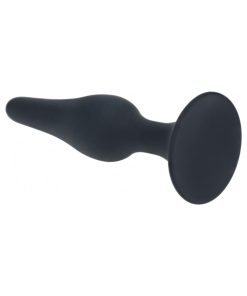 Levelz Slim Silicone Anal Plug Small Black