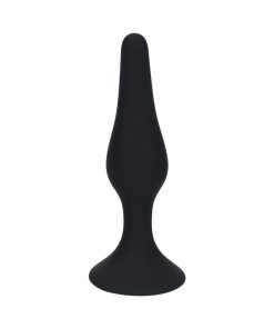 Levelz Slim Silicone Anal Plug Medium Black