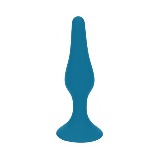 Levelz Slim Silicone Anal Plug Medium Teal