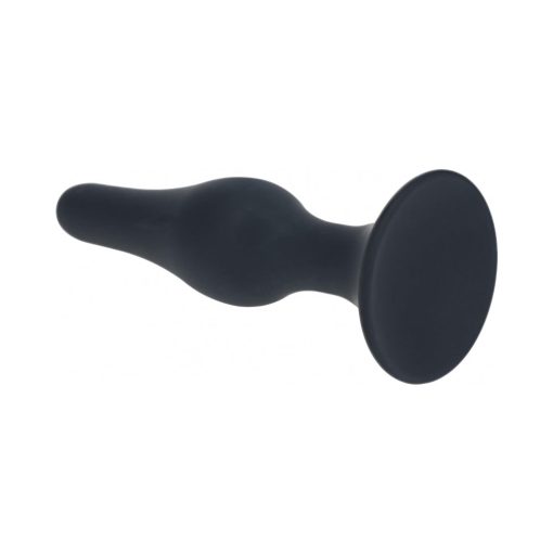 Levelz Slim Silicone Anal Plug Large Black - Image 3