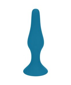 Levelz Slim Silicone Anal Plug Large Teal