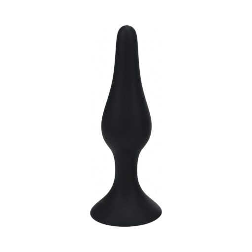 Levelz Slim Silicone Anal Plug Xlarge Black