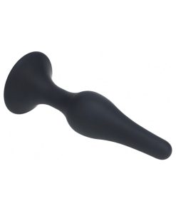 Alternative view of Levelz Slim Silicone Anal Plug Xlarge Black