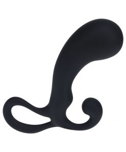 Levelz Bulb With Loop Silicone Prostate Massager Small Black