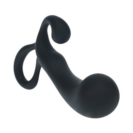Levelz Bulb With Loop Silicone Prostate Massager Small Black - Image 3