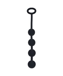 Levelz Round Silicone Anal Balls Small 20Mm Black