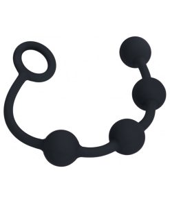 Alternative view of Levelz Round Silicone Anal Balls Small 20Mm Black