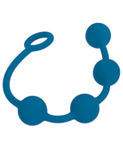 Alternative view of Levelz Round Silicone Anal Balls Medium 30Mm Teal