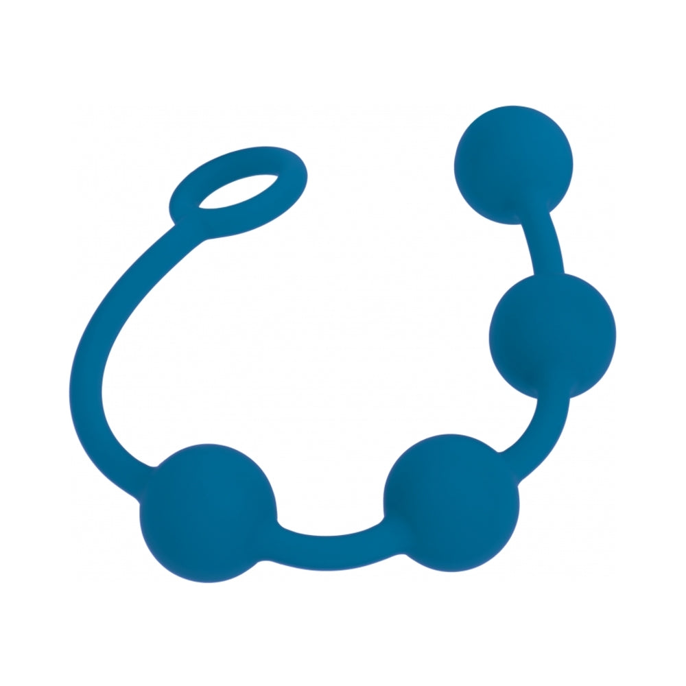 Levelz Round Silicone Anal Balls Medium 30Mm Teal 2 Levelz Round Silicone Anal Balls Medium 30Mm Teal - Image 2