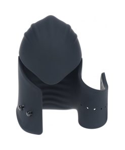 Levelz Adjustable Vibrating Silicone Penis Head Stimulator Black