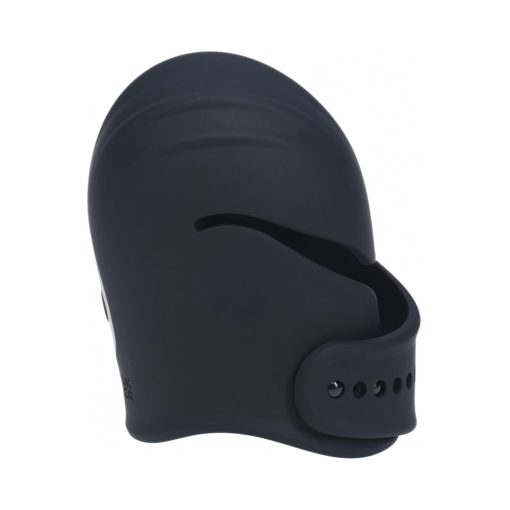 Levelz Adjustable Vibrating Silicone Penis Head Stimulator Black - Image 4