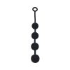 Levelz Round Silicone Anal Balls Xlarge 50 Mm Black 4 Levelz Round Silicone Anal Balls Xlarge 50 Mm Black