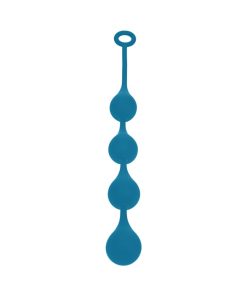 Levelz Waterdrop Silicone Anal Balls Large 40Mm Teal