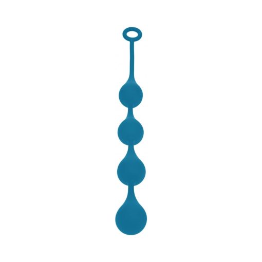 Levelz Waterdrop Silicone Anal Balls Large 40Mm Teal