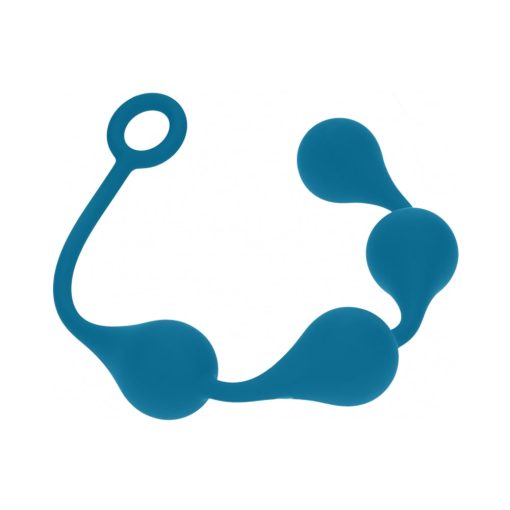 Levelz Waterdrop Silicone Anal Balls Large 40Mm Teal - Image 2