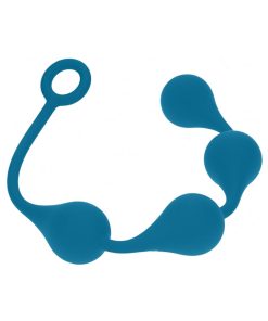 Alternative view of Levelz Waterdrop Silicone Anal Balls Xlarge 50 Mm Teal