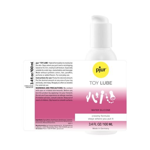 Pjur Toy Lube 3.4 Oz. - Image 2