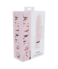 Loveline Tendre Rechargeable Silicone Rabbit Vibrator Pink