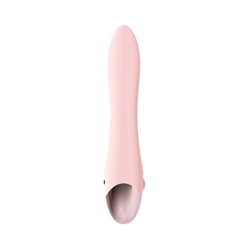 Loveline Amour Rechargeable Silicone Dual Motor Vibrator Pink - Image 3