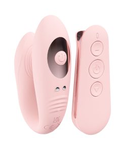 Loveline Charme Rechargeable Silicone Dual Motor Vibrator Pink