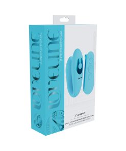 Loveline Charme Rechargeable Silicone Dual Motor Vibrator Blue