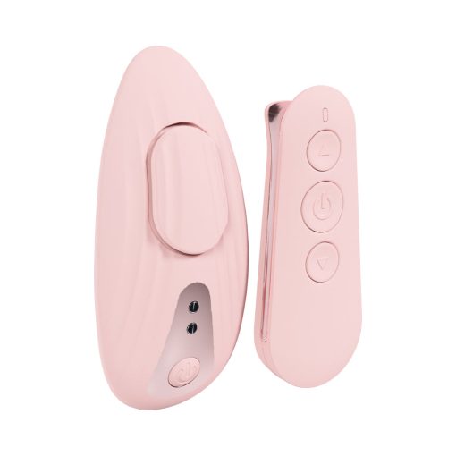 Loveline Celeste Rechargeable Silicone Remote Control Panty Vibrator Pink - Image 2