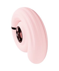 Loveline Tourner Rechargeable Silicone Vibrating Swirl Pink