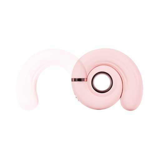Loveline Tourner Rechargeable Silicone Vibrating Swirl Pink - Image 5