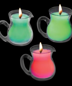 Master Series Uv Blacklight Reactive Drip Candle 3-Piece Set