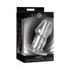Master Series Dicked Clear Hollow Anal Plug Xlarge