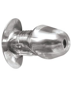 Master Series Dicked Clear Hollow Anal Plug Xlarge