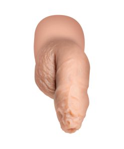 Strap U 5.1 In. Uncut Silicone Packer Dildo Light