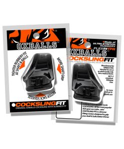 Alternative view of Oxballs Cocksling Fit Sling Black