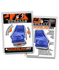 Alternative view of Oxballs Cocksling Fit Sling Blue Fire
