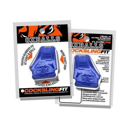 Oxballs Cocksling Fit Sling Blue Fire - Image 2