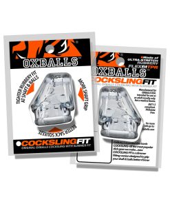 Alternative view of Oxballs Cocksling Fit Sling Clear