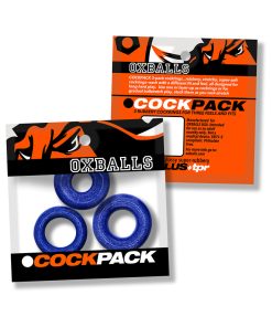 Alternative view of Oxballs Cockpack Multi Design 3-Pack Blue Fire