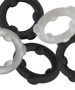 Oxballs Gearheads 5-Pack Spinner Rings Black/Vapor