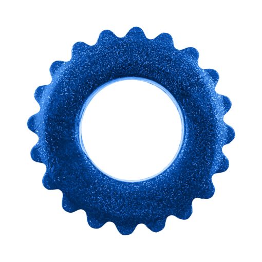 Oxballs Plushy Single Ring Blue Fire - Image 3