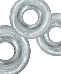 Oxballs Rimringz Multi Size 3-Pack Clear