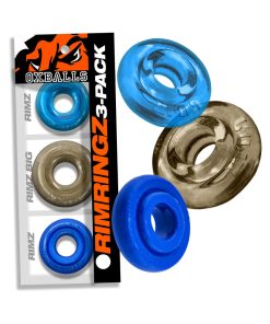 Oxballs Rimringz Multi Size 3-Pack Cool Blues