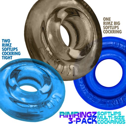 Oxballs Rimringz Multi Size 3-Pack Cool Blues - Image 3