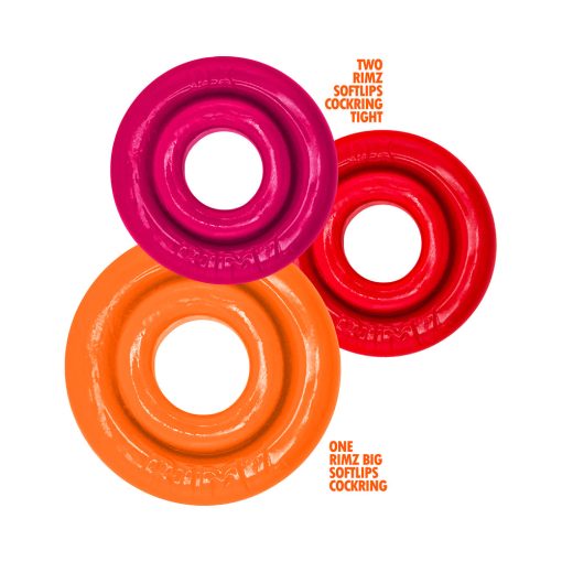 Oxballs Rimringz Multi Size 3-Pack Fire Hots - Image 4