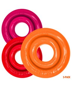 Oxballs Rimringz Multi Size 3-Pack Fire Hots 11 Oxballs Rimringz Multi Size 3-Pack Fire Hots