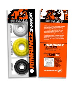 Alternative view of Oxballs Rimringz Multi Size 3-Pack Shockwave