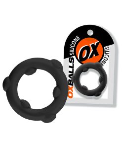 Oxballs Spinner Single Silicone Ring Black