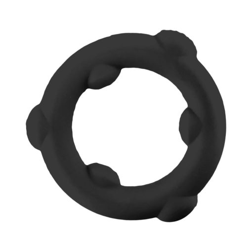 Oxballs Spinner Single Silicone Ring Black - Image 3