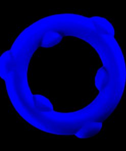Oxballs Spinner Single Silicone Ring Glacier
